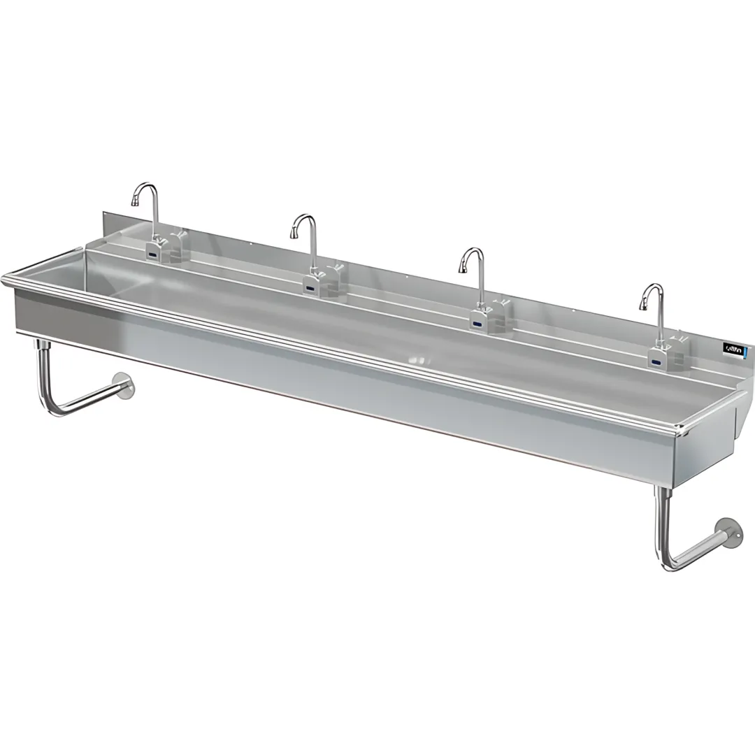 BLANCO 4 STATION X 96 W / DECK MT ELECTRONIC FAUCETS