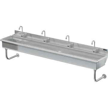 BLANCO 4 STATION X 96 W / DECK MT ELECTRONIC FAUCETS