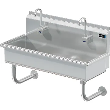 BLANCO 2 STATION X 40 W / WALL MT ELECTRONIC FAUCETS