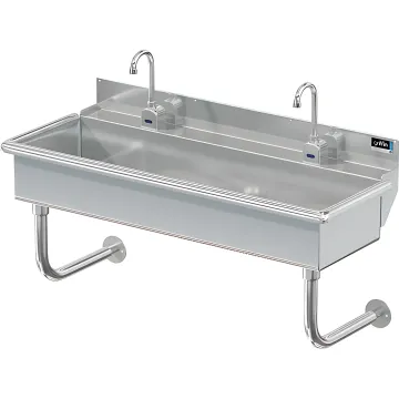 BLANCO 2 STATION X 48 W / DECK MT ELECTRONIC FAUCETS