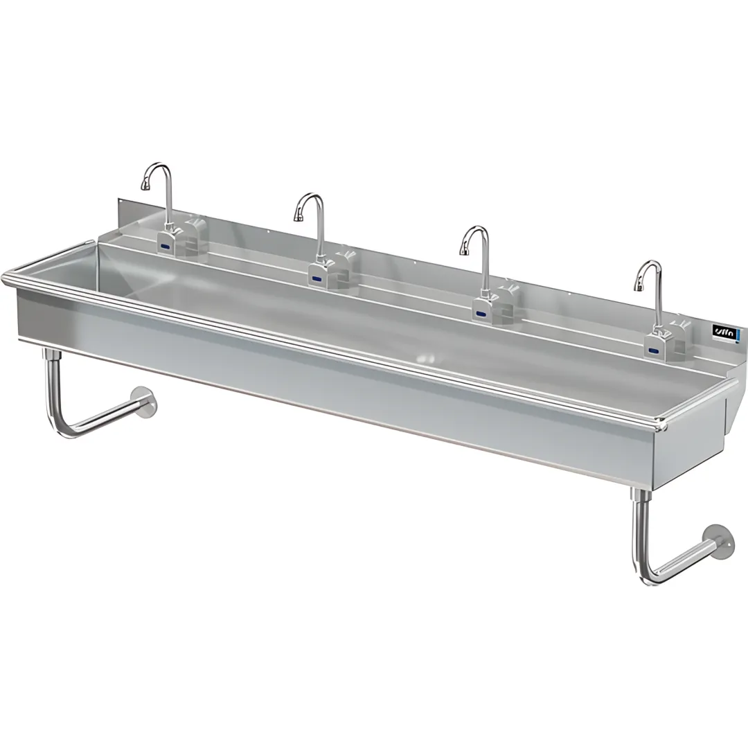 BLANCO 4 STATION X 80 W / DECK MT ELECTRONIC FAUCETS