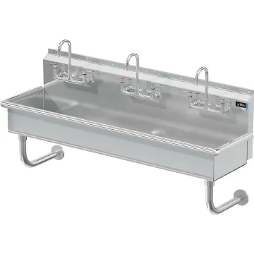 BLANCO 3 STATION X 60 W / WALL MT FAUCETS