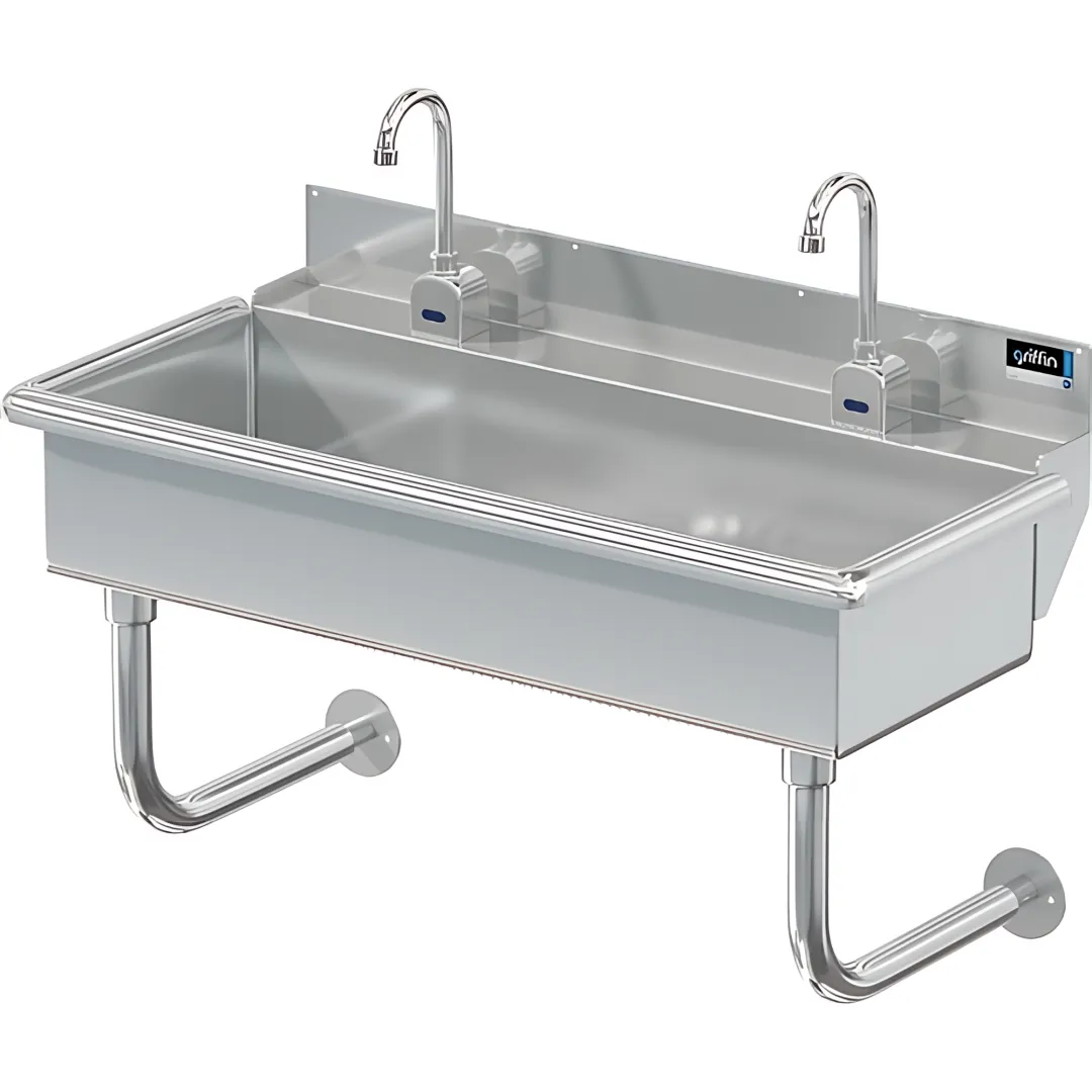 BLANCO 2 STATION X 40 W / DECK MT ELECTRONIC FAUCETS