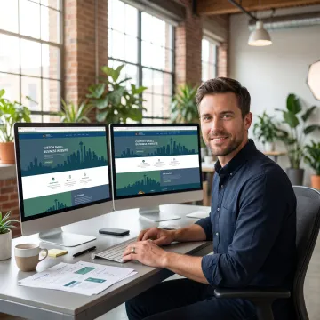 Custom small business website design in Seattle