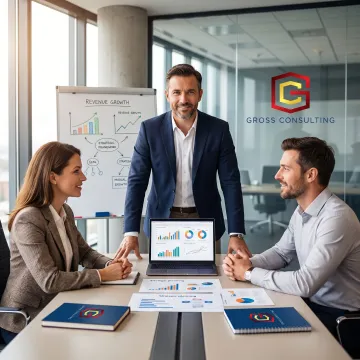 Leadership coaching session focused on sales growth