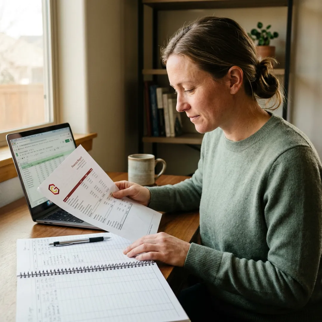 Bookkeeping process and financial reports