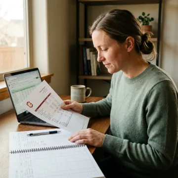 Bookkeeping process and financial reports