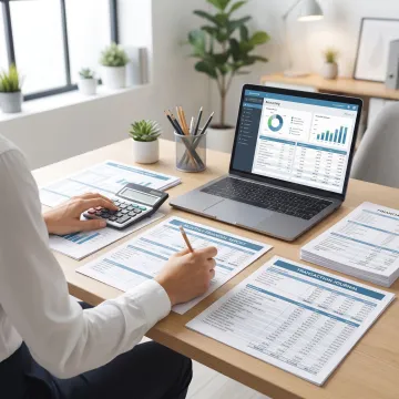 Bookkeeping and financial reporting support