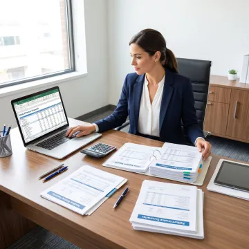 Financial reporting for a medical practice