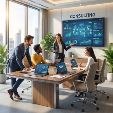 Digital business consulting strategy session