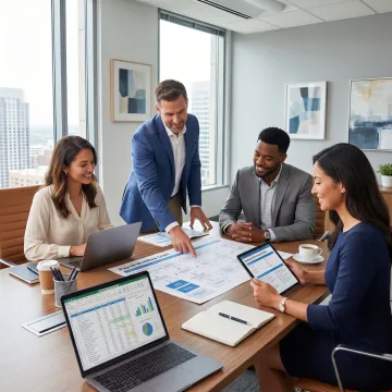 HR consultant organizing payroll and onboarding systems