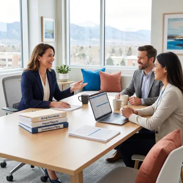 HR consultant supporting a small business team in Colorado
