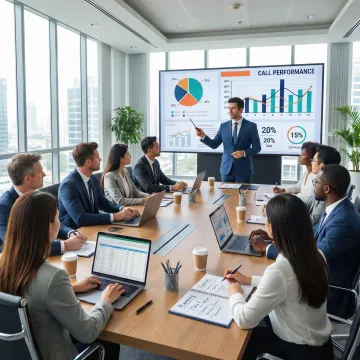 Consultant presenting a revenue growth plan to business leaders