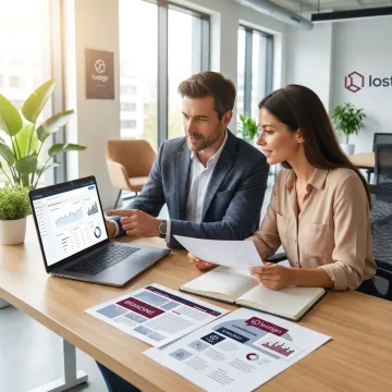 Small business marketing strategy planning session