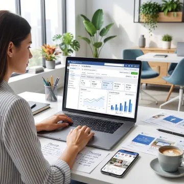 Facebook advertising campaign management dashboard and strategy session