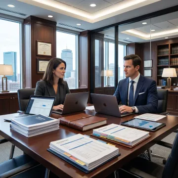 Law firm bookkeeping support for a Boston legal office