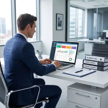 HR team managing payroll and employee benefits systems