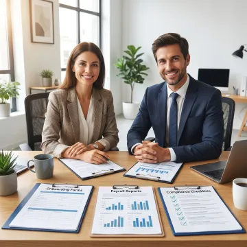 Small business HR consulting session