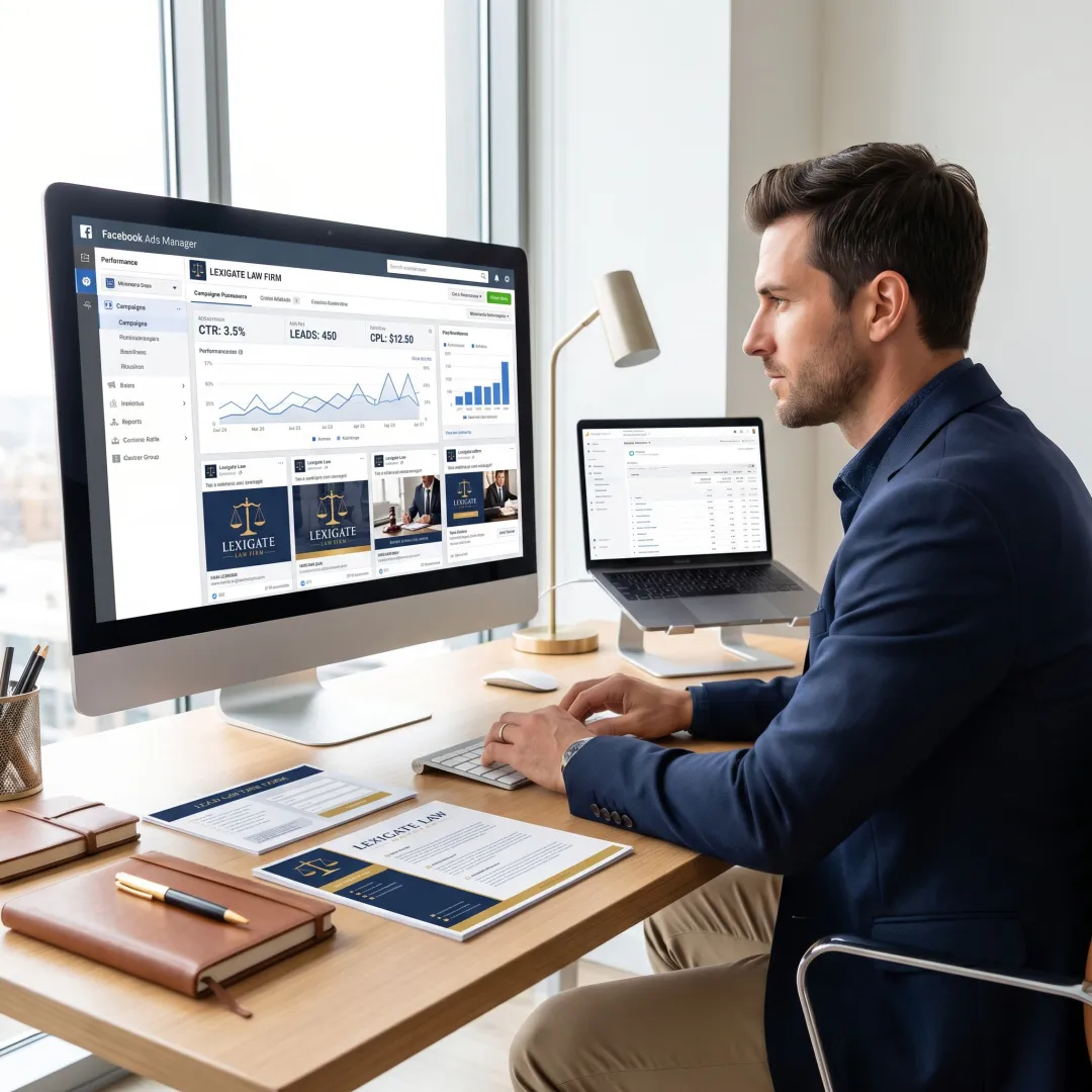Attorney Facebook advertising campaign strategy session