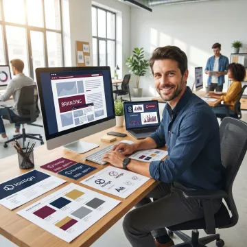 B2B agency branding strategy and website design