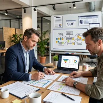 Sales training process session