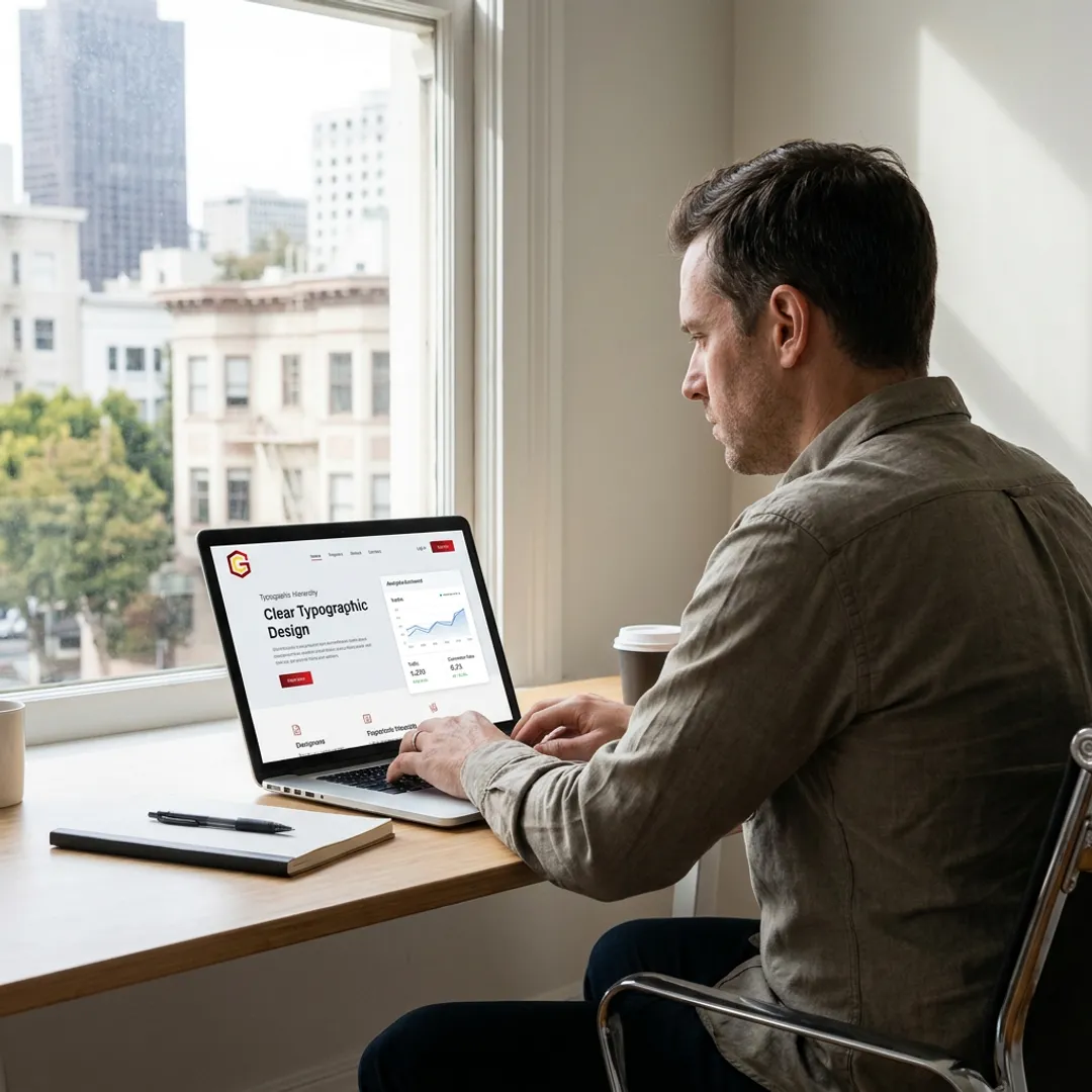 Custom website design for a San Francisco business