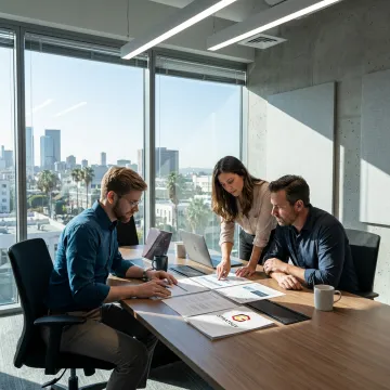 Business consultant advising Los Angeles founders