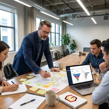 Business process mapping consulting session
