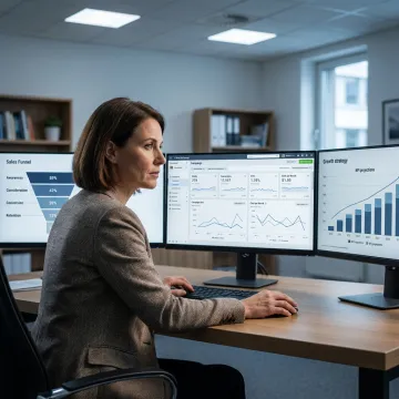 Growth marketing consultant planning digital strategy