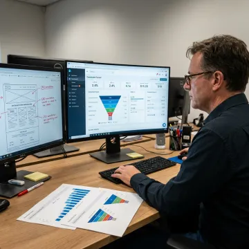 Conversion consulting dashboard and marketing strategy