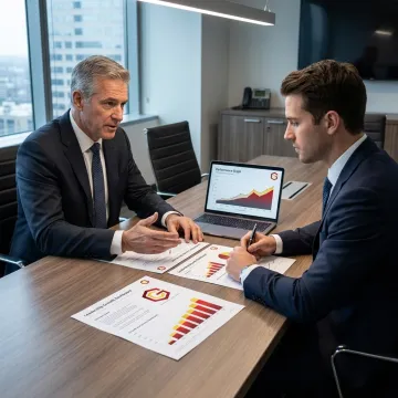 Executive leadership coaching session