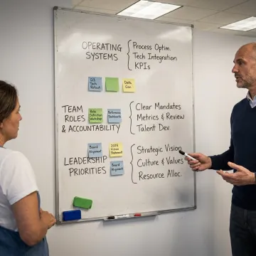 Executive leadership strategy session