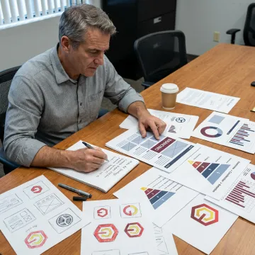 Brand strategy and website planning session