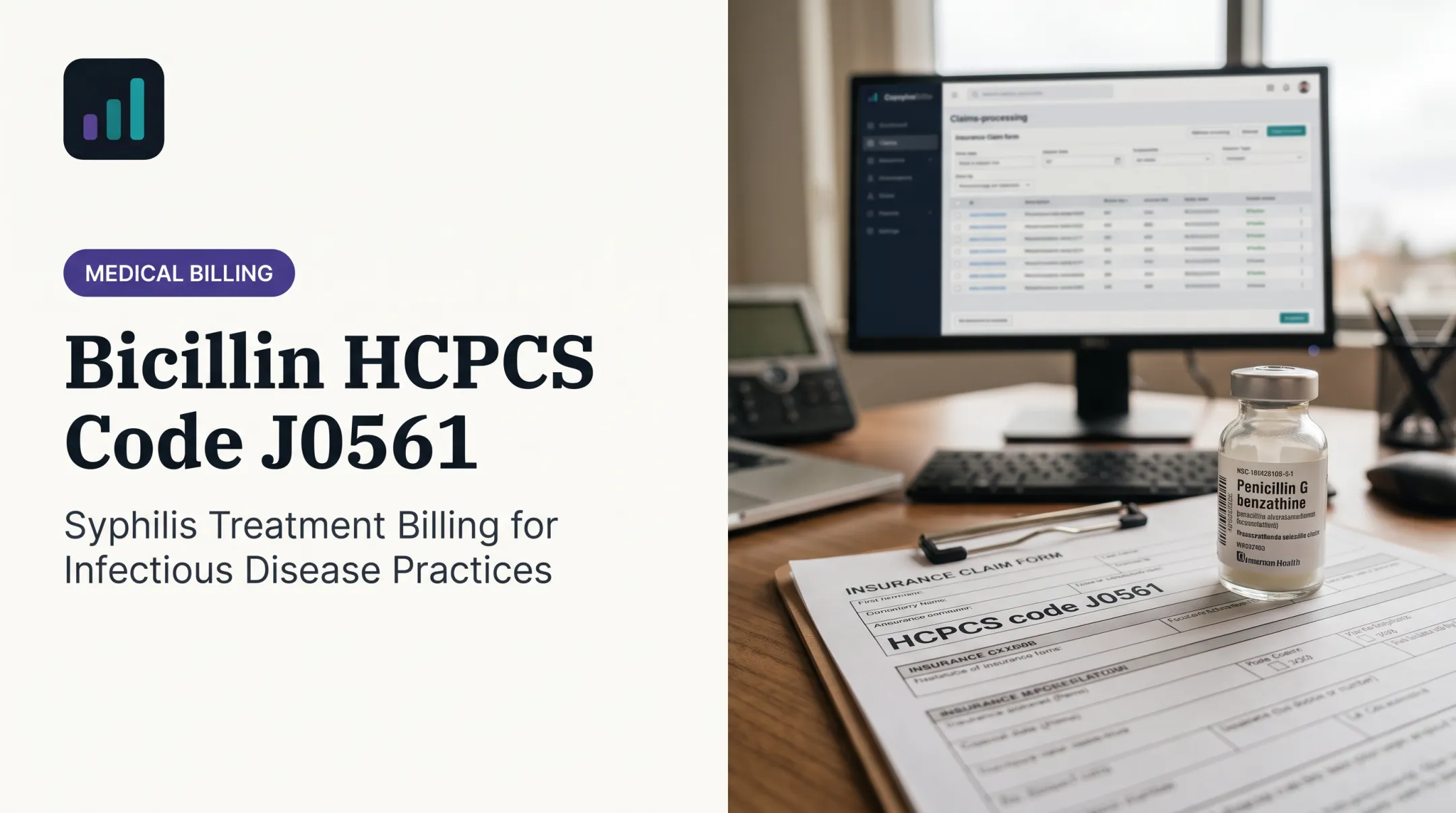 Bicillin HCPCS Code J0561: Syphilis Treatment Billing for Infectious Disease Practices