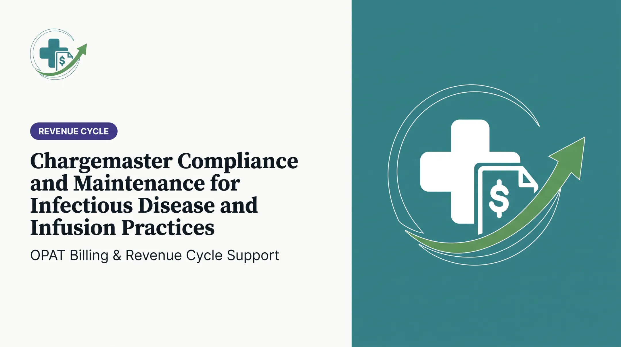 Chargemaster Compliance and Maintenance for Infectious Disease and Infusion Practices