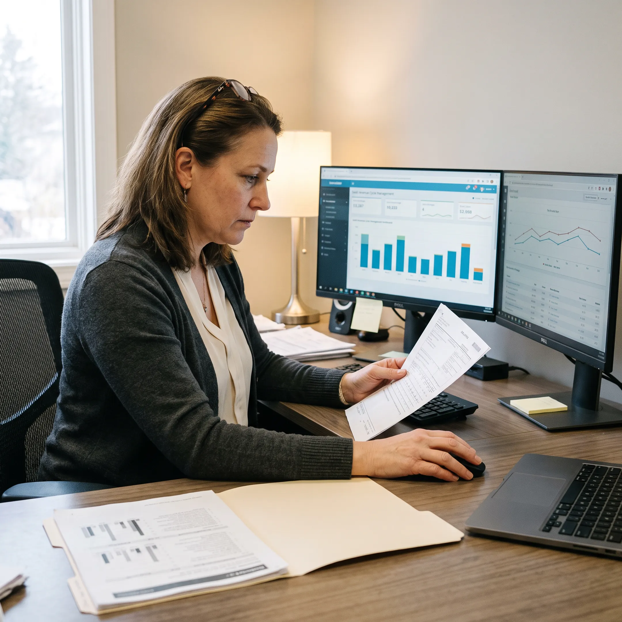 Medical bill review analysis for an infectious disease practice