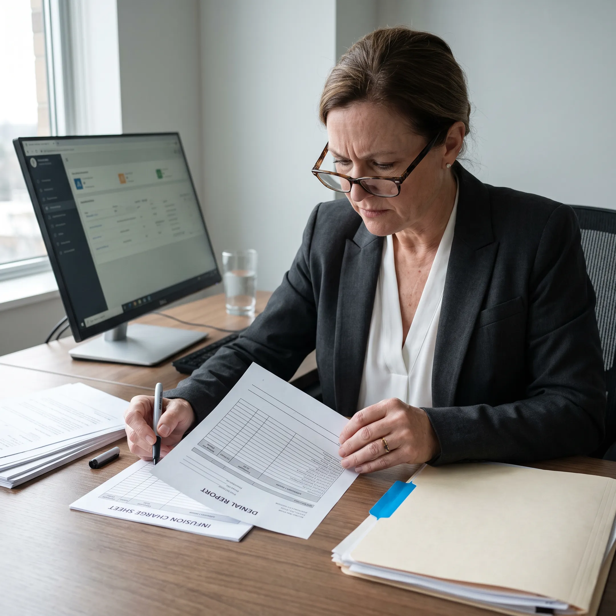 Healthcare claims audit review for an infectious disease practice