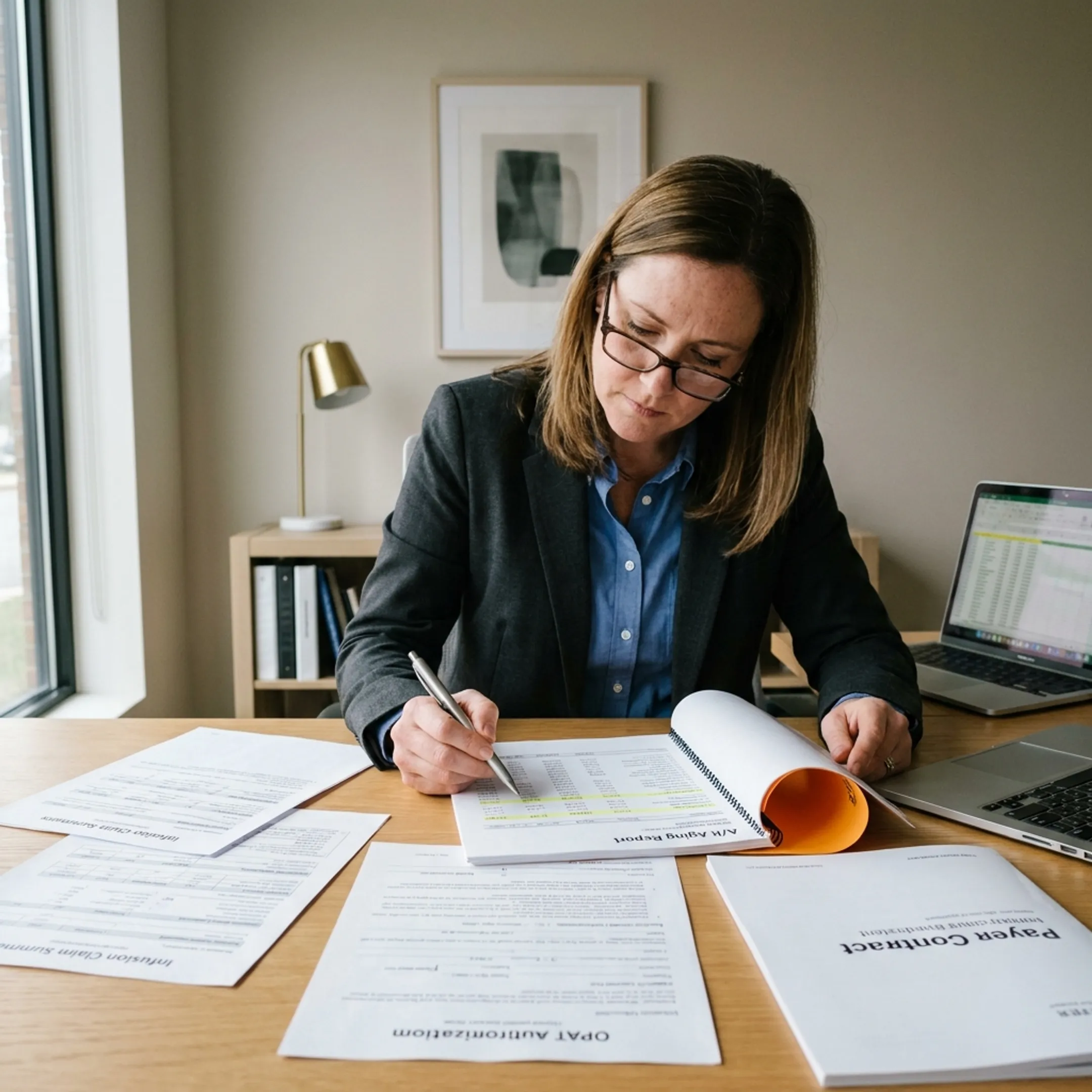 Specialized revenue-cycle review for an infectious disease medical practice