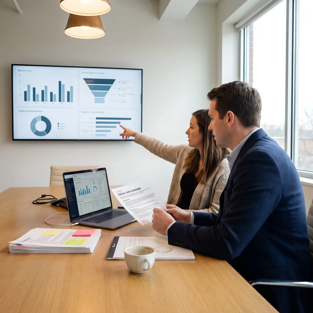 Medical device advertising strategy session