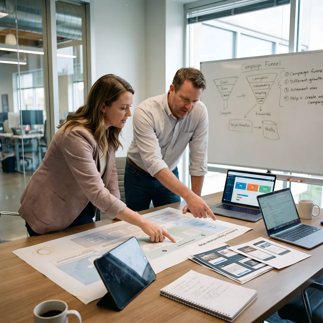 Display advertising campaign planning process