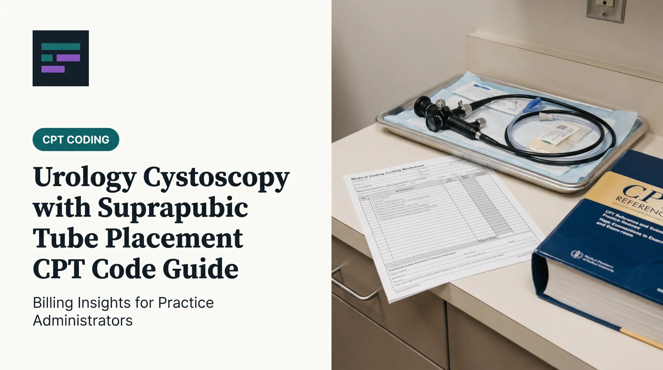 Urology Cystoscopy with Suprapubic Tube Placement CPT Code Guide