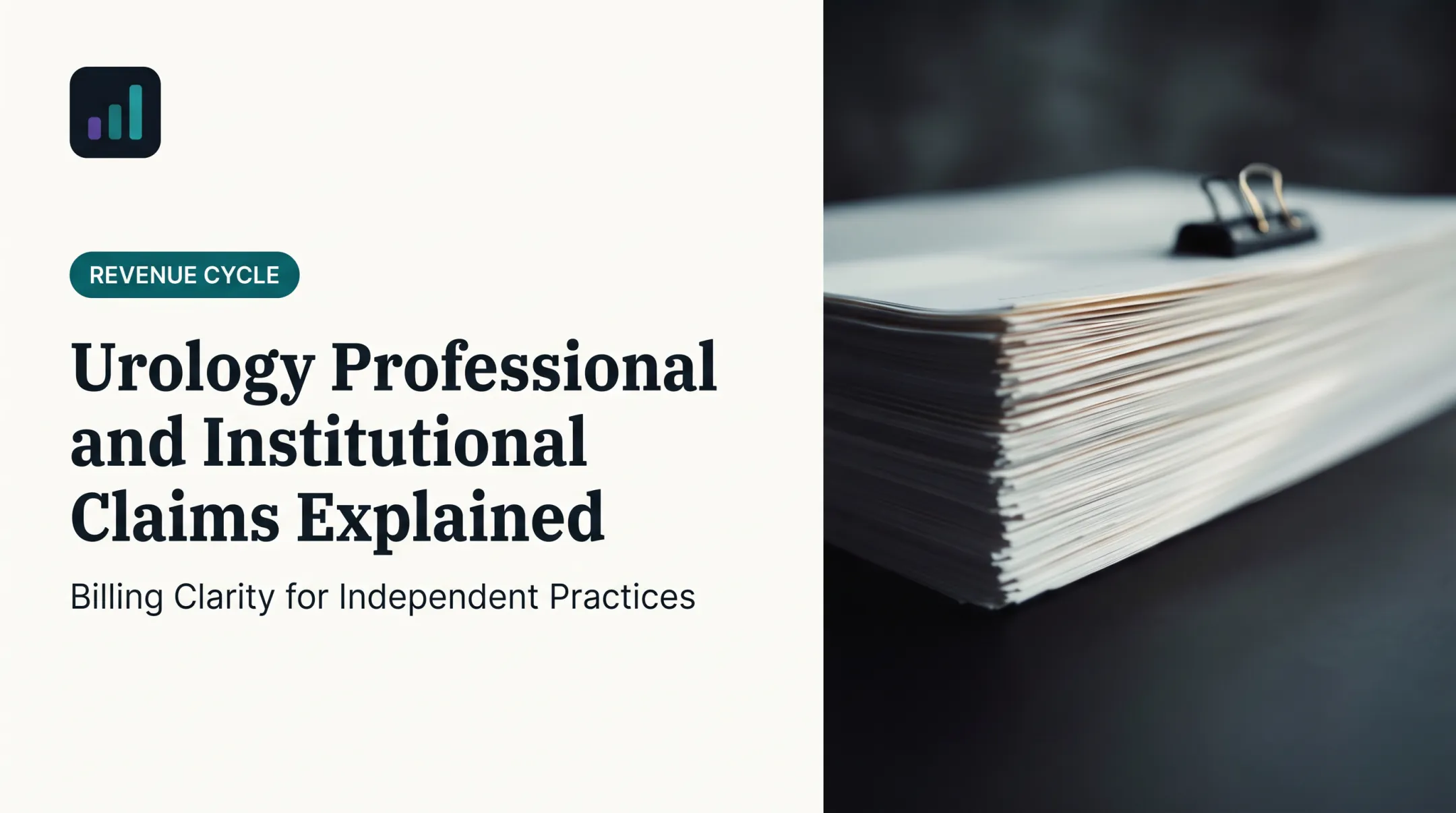 Urology Professional and Institutional Claims Explained