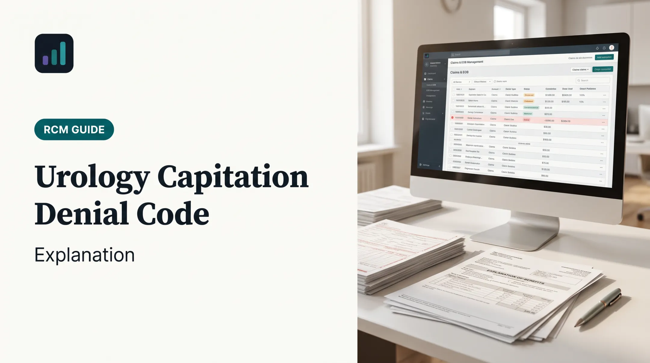 Urology Capitation Denial Code: Explanation
