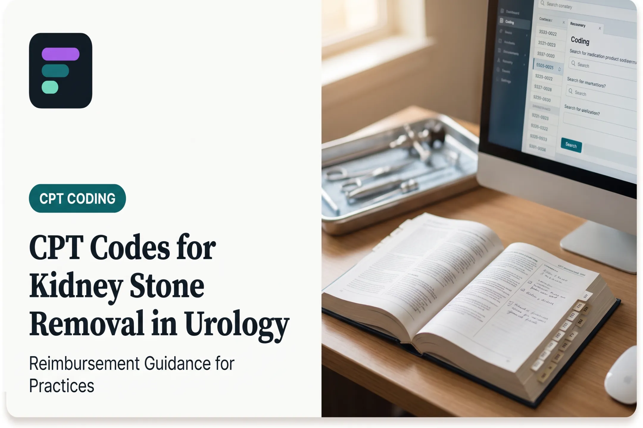 CPT Codes for Kidney Stone Removal in Urology