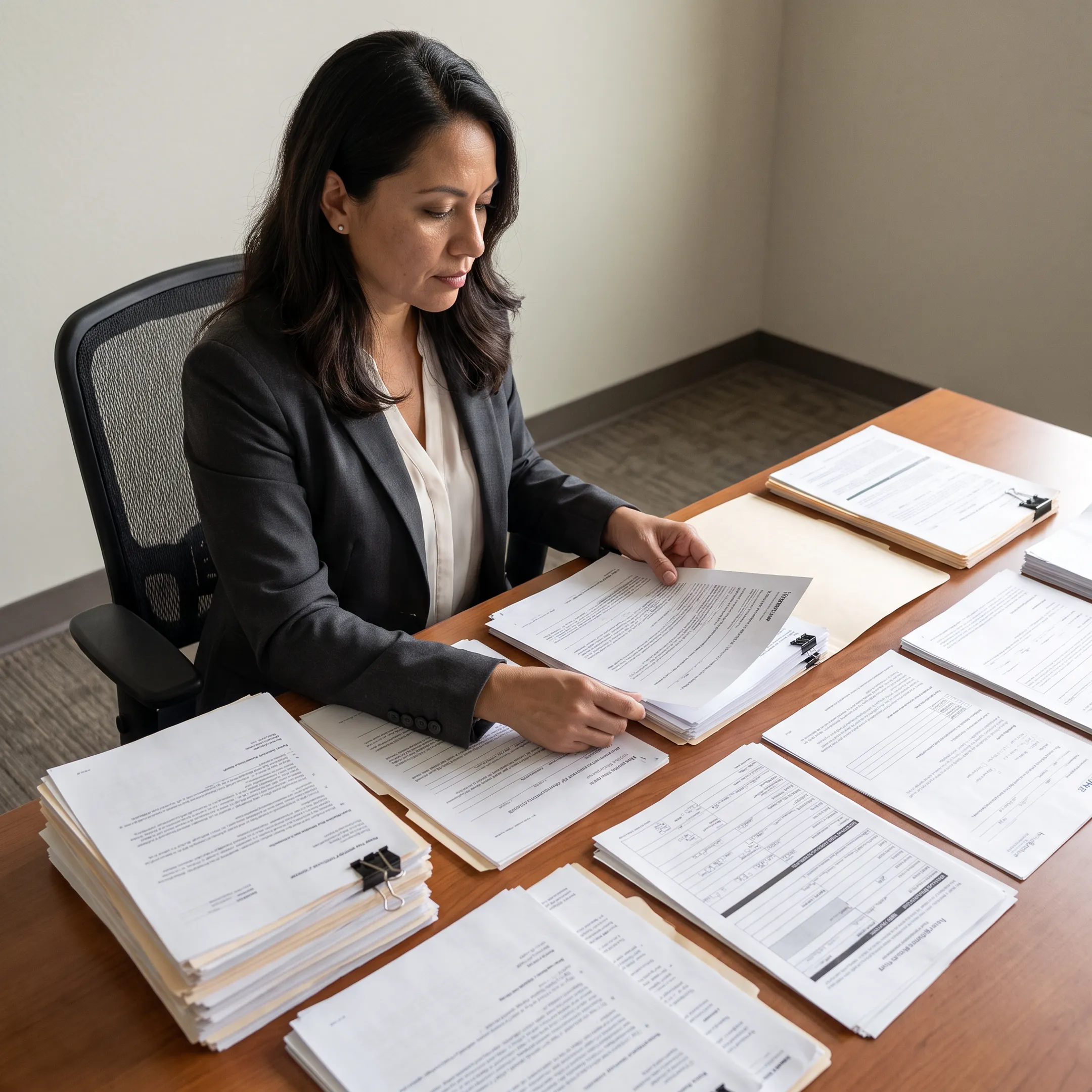 Consultant organizing urology physician credentialing and payer enrollment files
