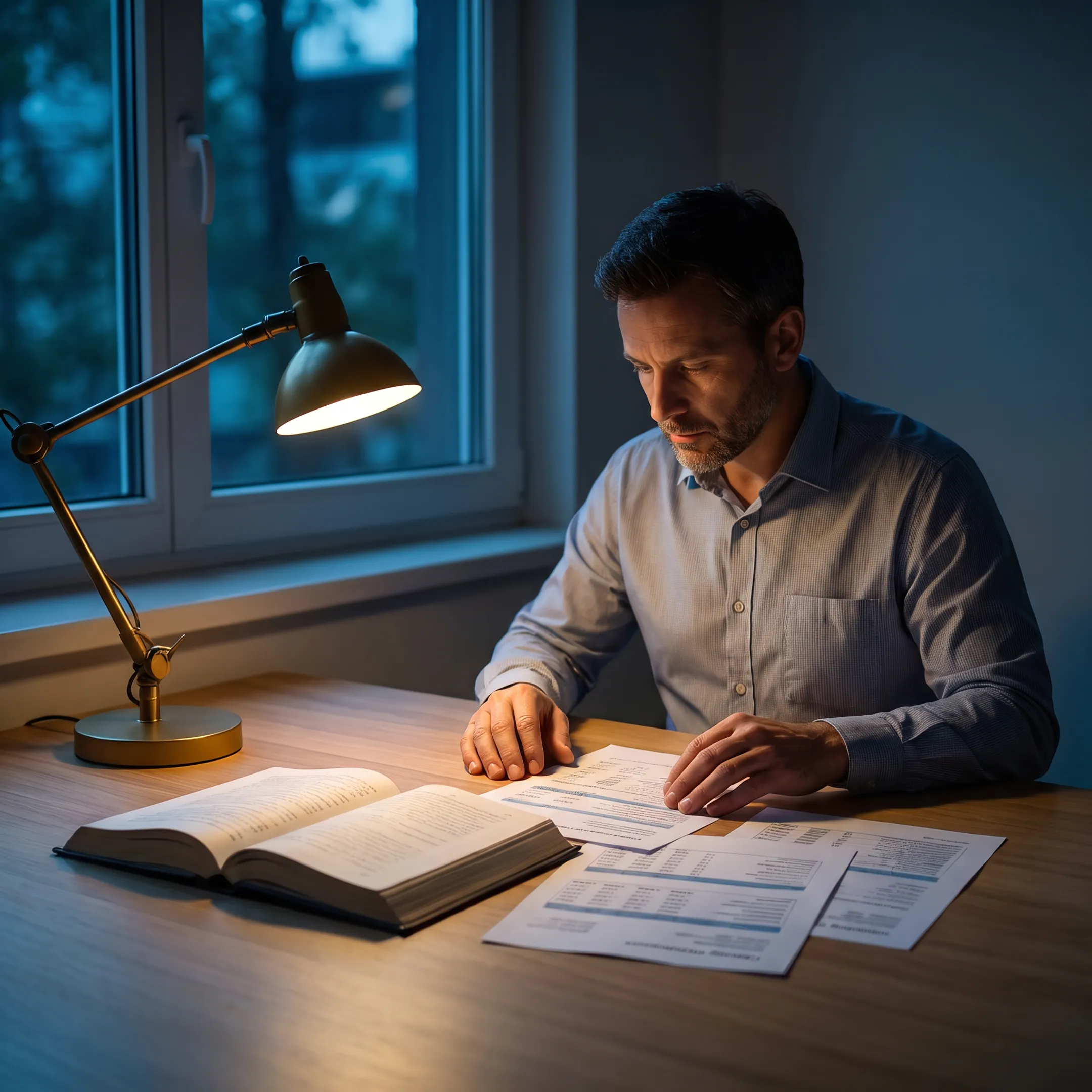 Urology practice manager analyzing revenue cycle reports
