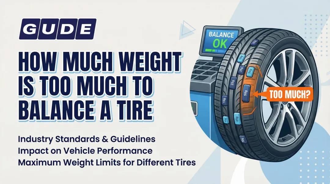 how much weight is too much to balance a tire