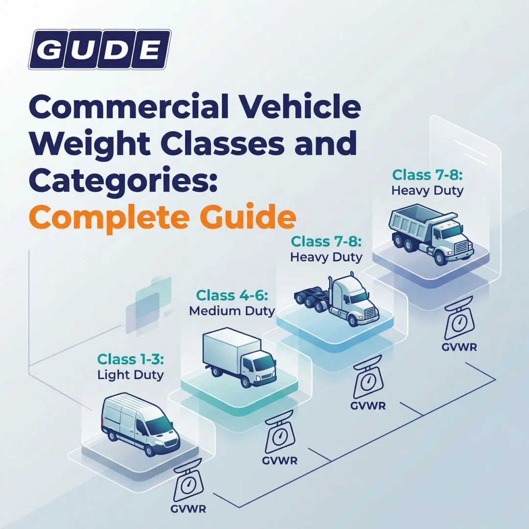 Commercial Vehicle Weight Classes and Categories: Complete Guide