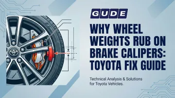 Why Wheel Weights Rub on Brake Calipers: Toyota Fix Guide
