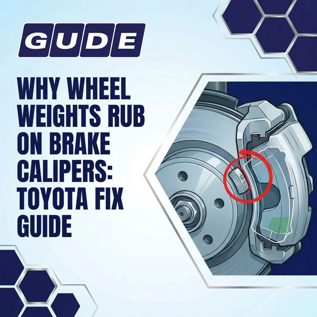 Why Wheel Weights Rub on Brake Calipers: Toyota Fix Guide